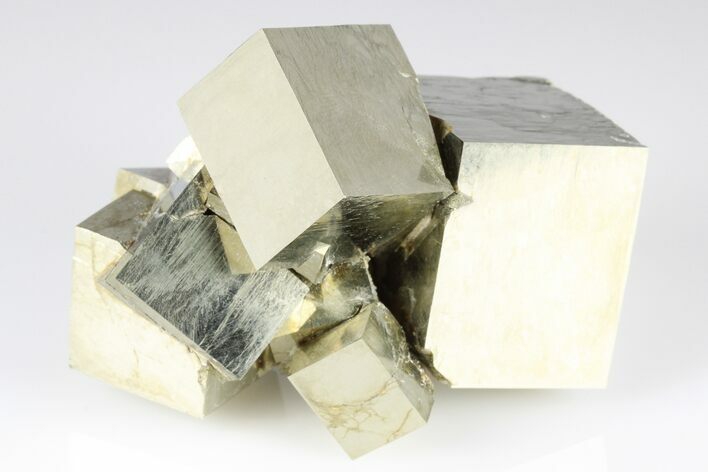 Natural Pyrite Cube Cluster - Spain #183218